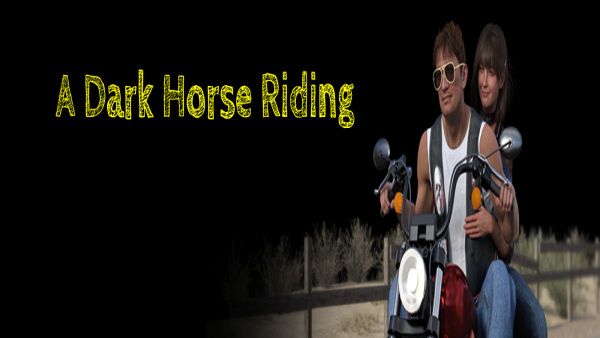 A Dark Horse Riding