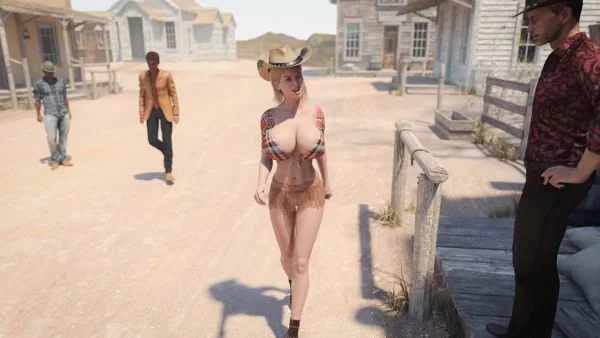 Lucky Lucy and Daltons Banging in the Wild West — 18+ game